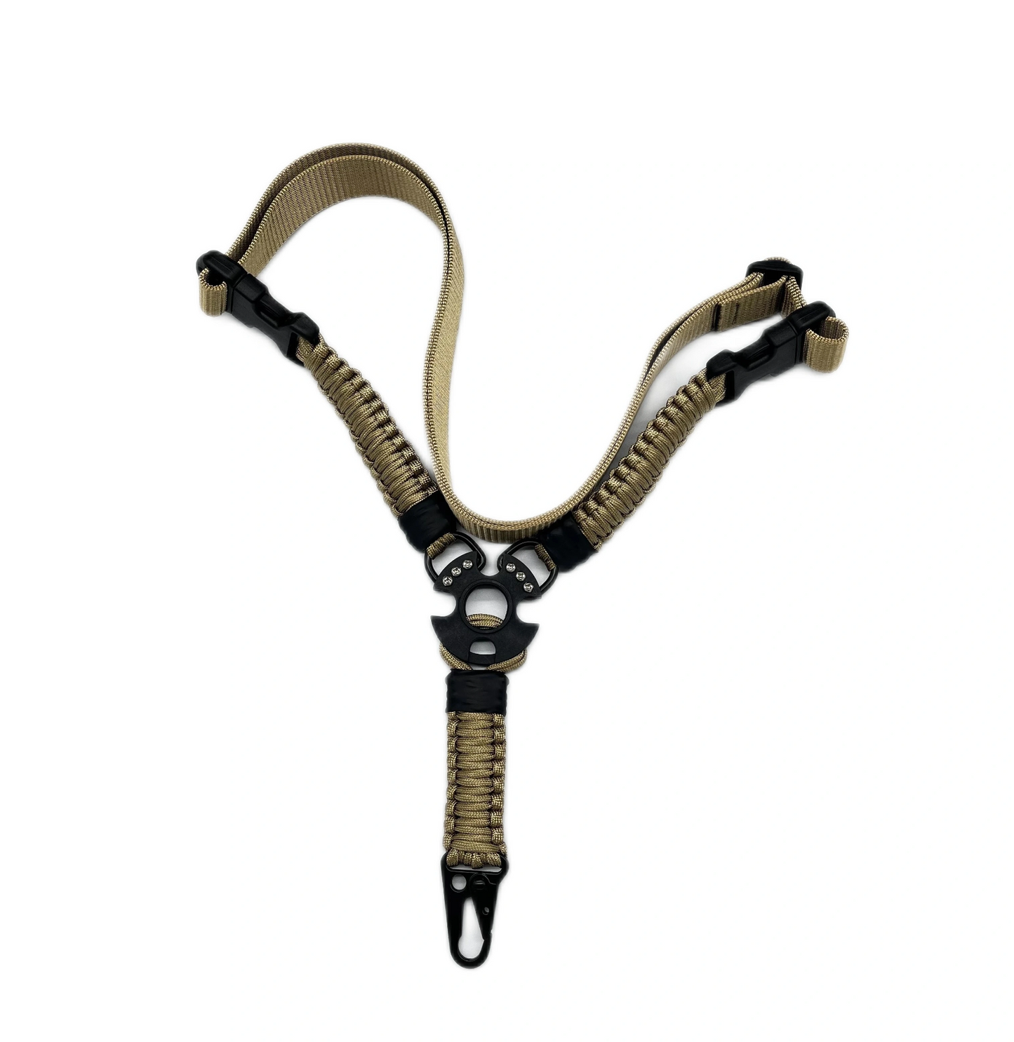 Outdoor hunting strap rope, umbrella rope single point rope vertical woven rope, outdoor tactical multifunctional tactical strap