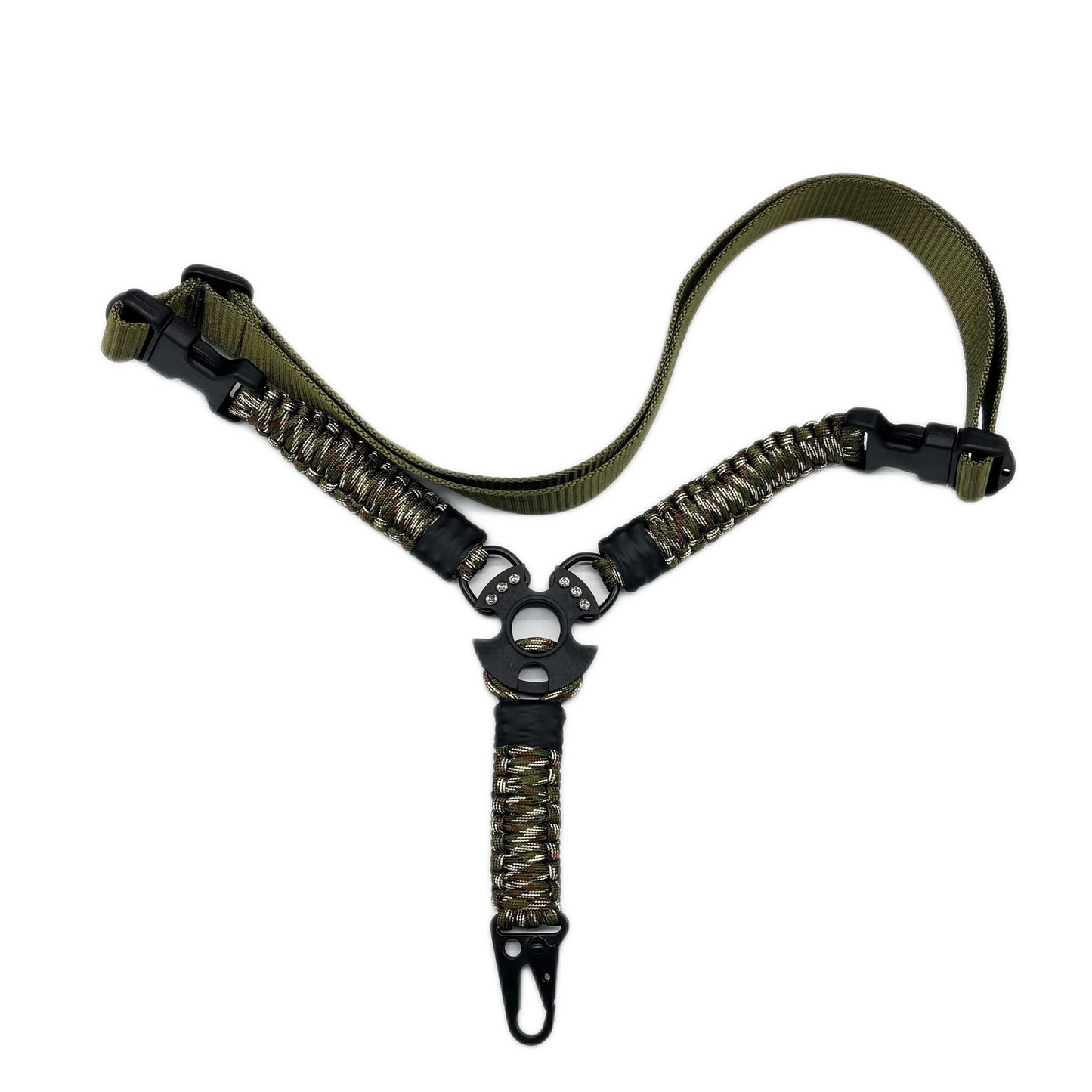 Outdoor hunting strap rope, umbrella rope single point rope vertical woven rope, outdoor tactical multifunctional tactical strap