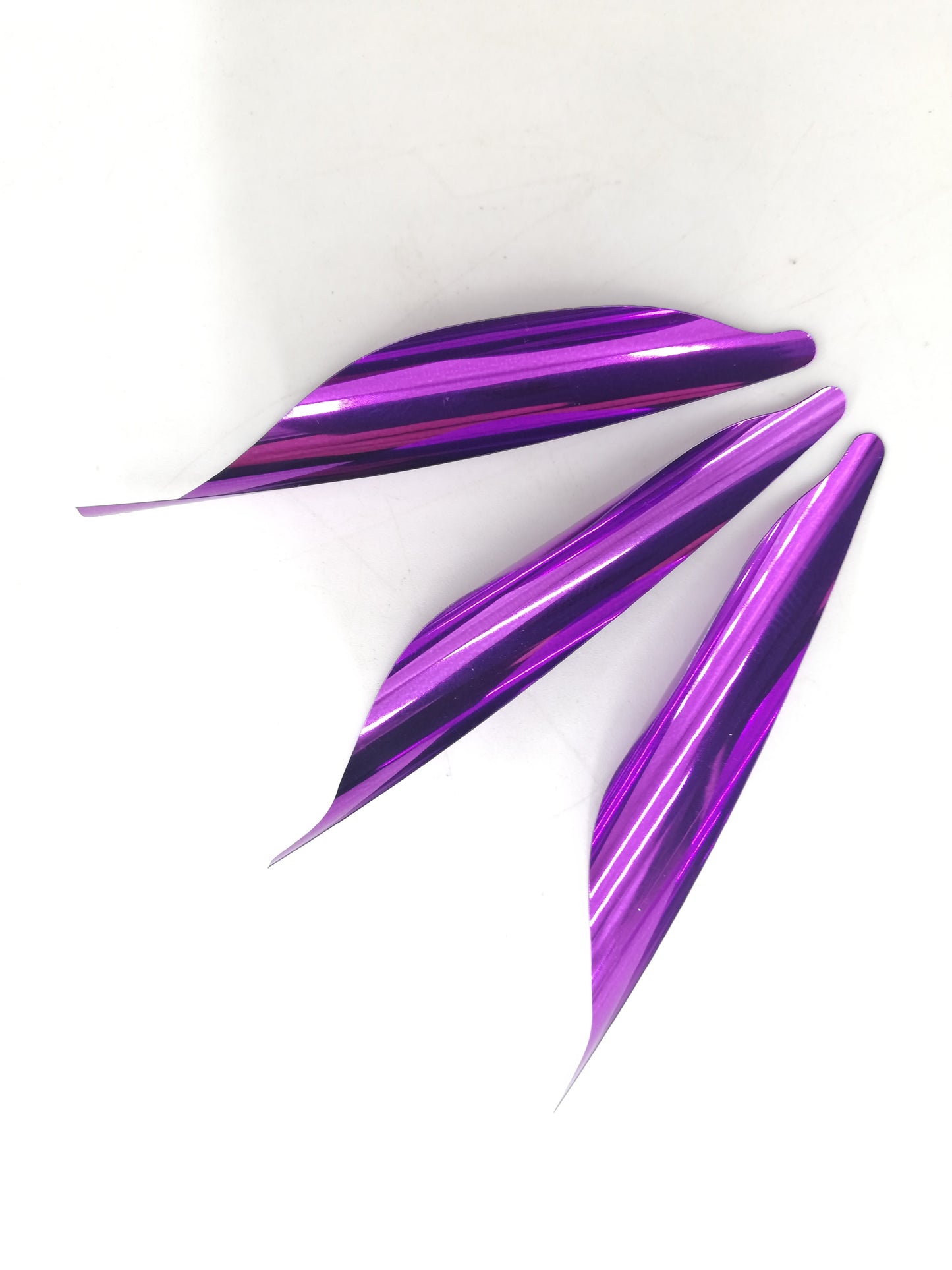50pcs Archery Spin Vanes, 1.8 Inch Spiral Feather RW DlY Arrow ArcheryWith Sticker Tape Arrow Accessories