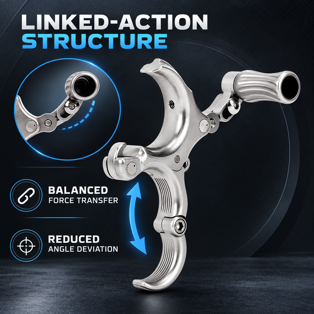 Adjustable Handheld Thumb Release Aid for Compound Bow