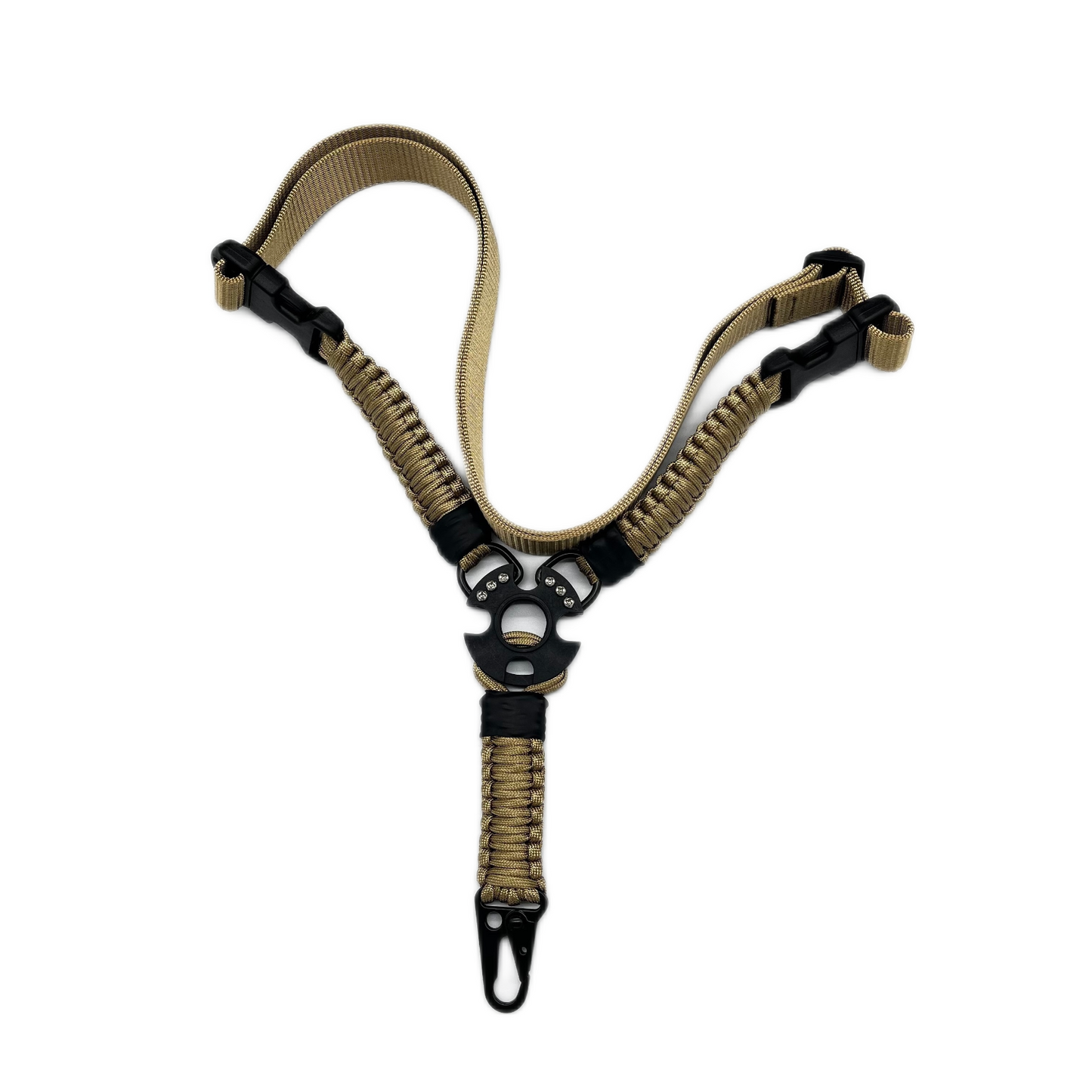 Outdoor hunting strap rope, umbrella rope single point rope vertical woven rope, outdoor tactical multifunctional tactical strap