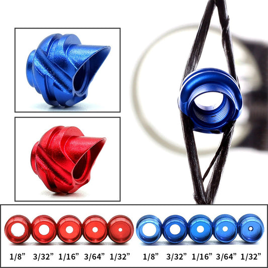 Archery Peep Sight Clarifier 37° or 45° Bowstring Peep Lens Insert for Compound Bows