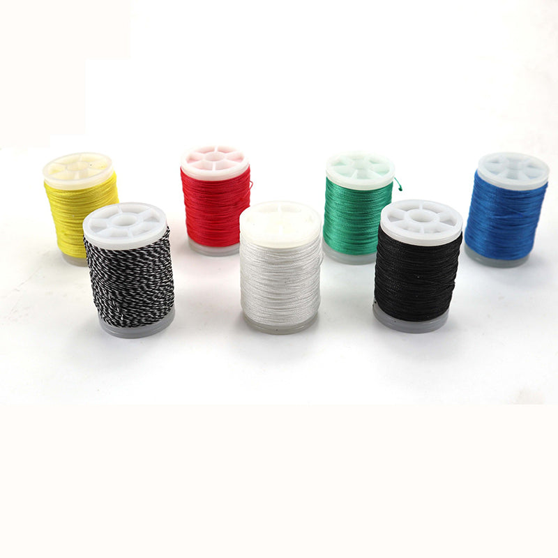Archery Bowstring Serving Thread 0.4mm 110m Bowstring Wrapping Line 14 Colors