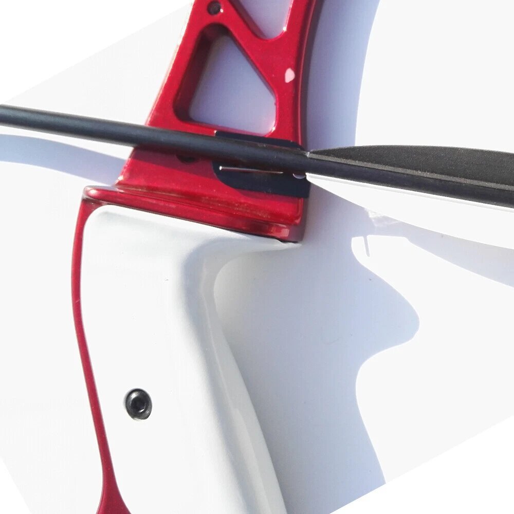 Stick On Archery Arrow Rest Aluminum Alloy Recurve Bow Arrow Rest for Right-Handed Archers