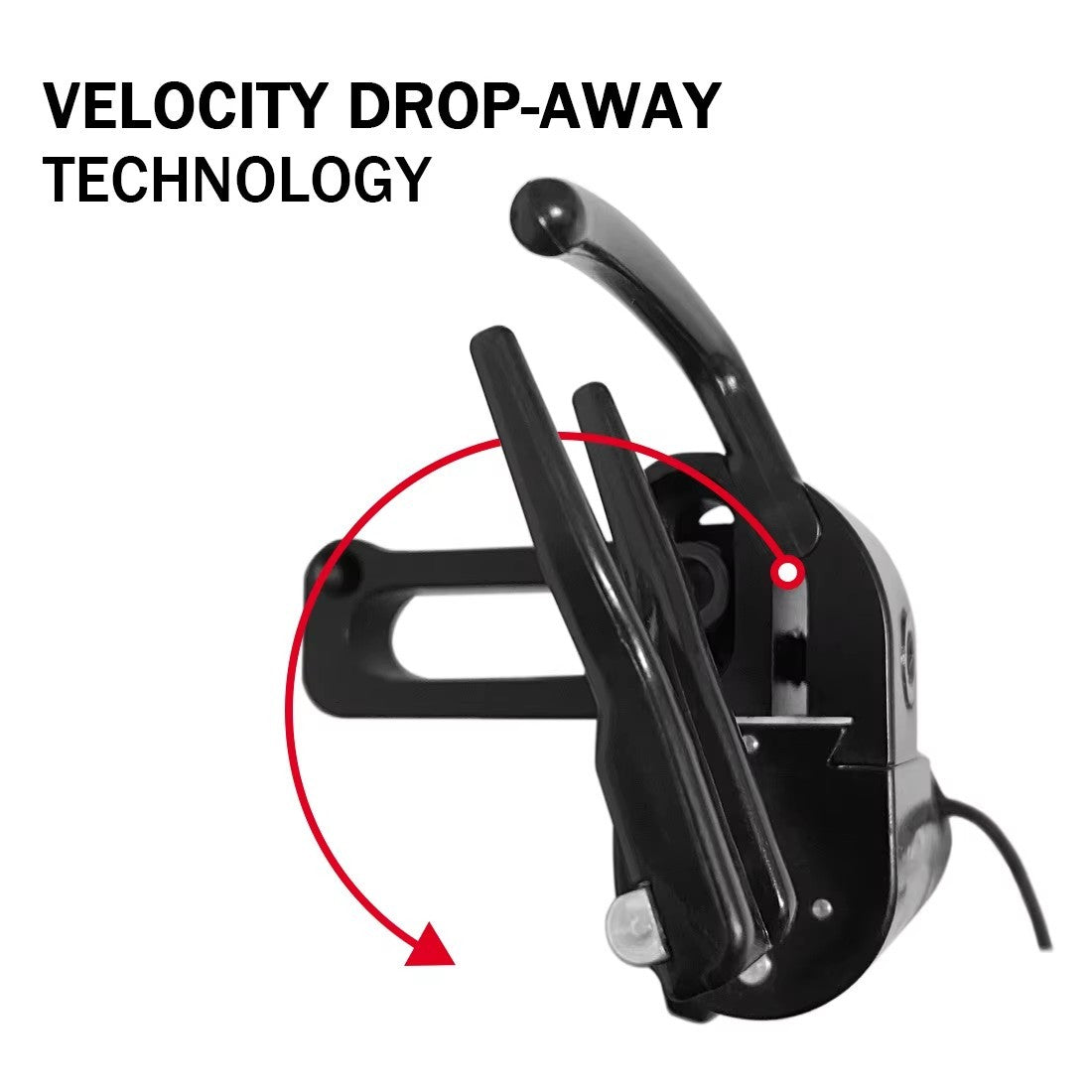 Adjustable Drop Away Arrow Rest Aluminum Alloy Compound Bow Arrow Rest for Target Archery