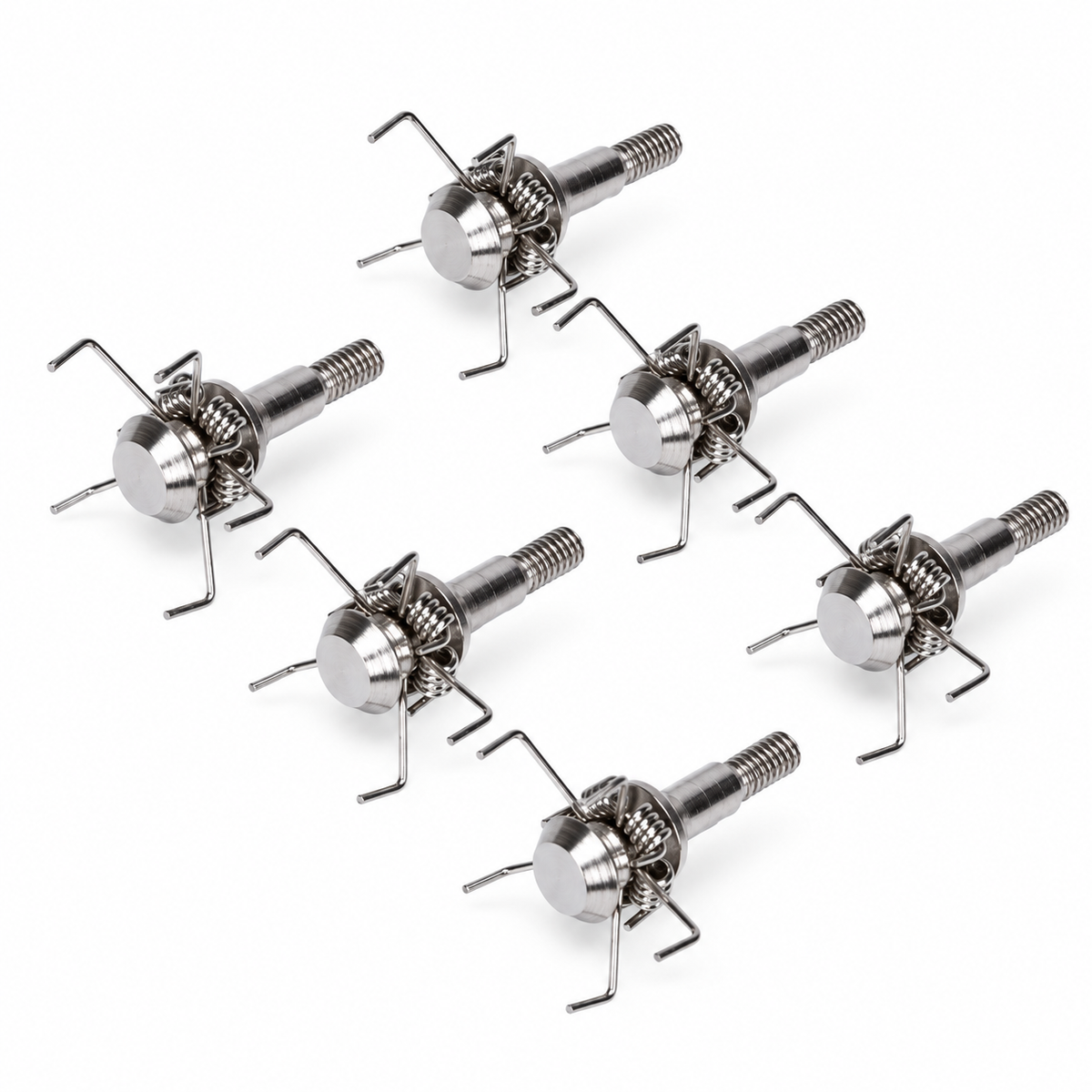 100 Grain 3 per box Judo Arrow Points with Spring Arms 4mm Screw In Tips