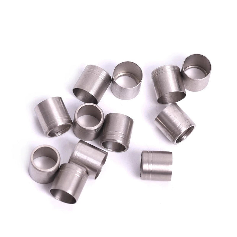 12Pcs Arrow Shaft Protector Rings Metal Reinforcement Collars for 7.6mm and 7.8mm OD Archery Arrow Shafts
