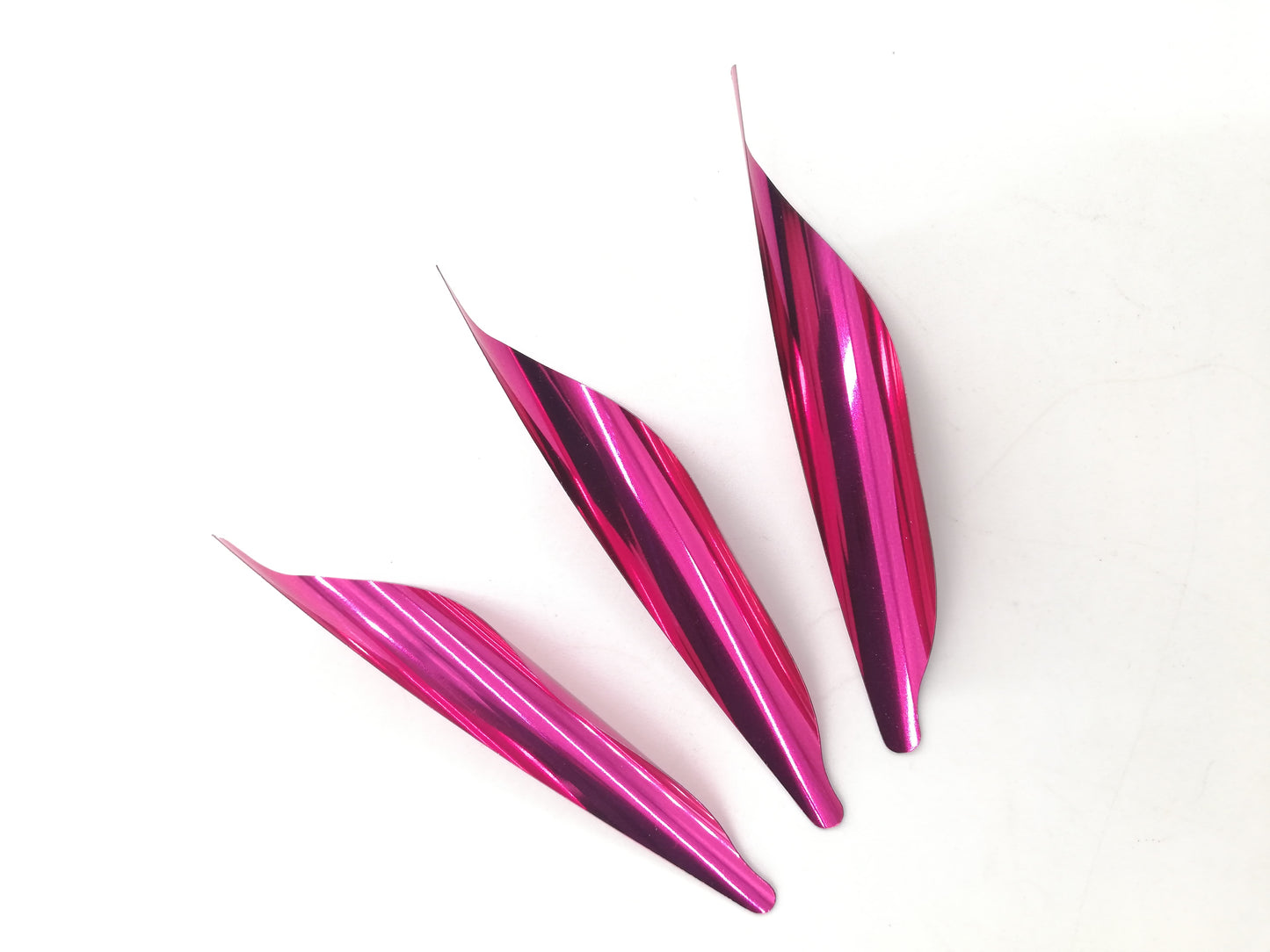 50pcs Archery Spin Vanes, 1.8 Inch Spiral Feather RW DlY Arrow ArcheryWith Sticker Tape Arrow Accessories
