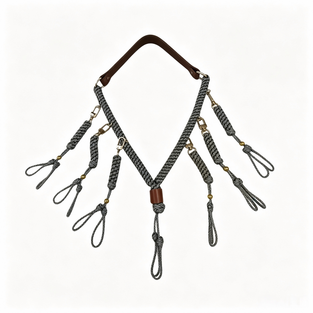 Camo Duck Call Lanyard with Multi Loop Braided Cord Comfortable Neck Strap