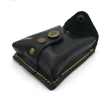 Waist Bag Genuine Leather Pouch For Slingshot, Punk Case