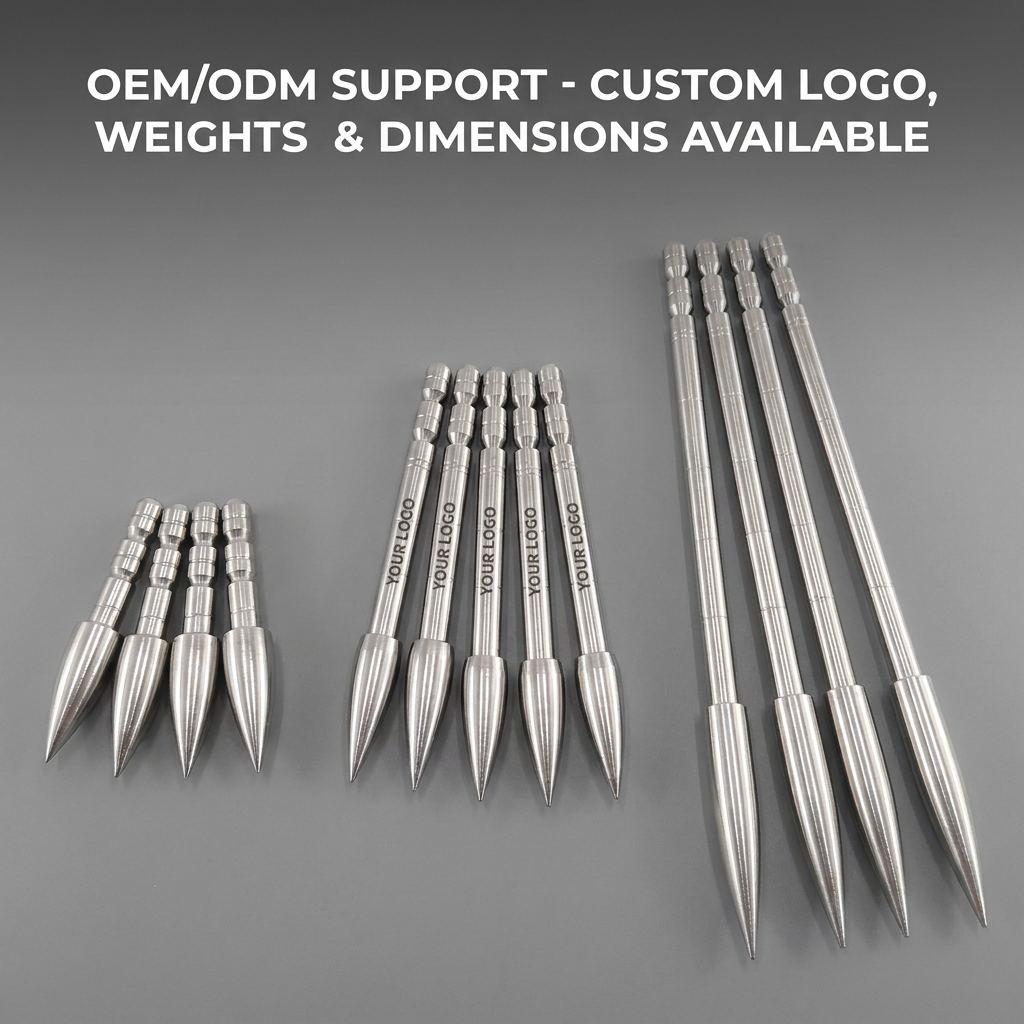 12Pcs 4.2mm Steel Target Arrow Points 80/100/120/150/200 Grain Archery Practice Tips