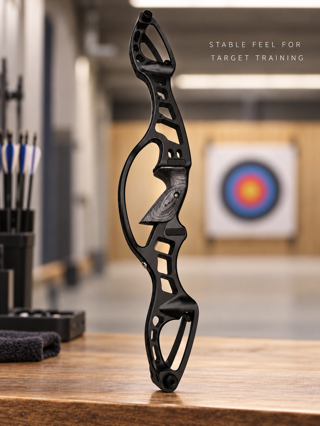 ILF Recurve Bow Riser CNC Aluminum Handle with Ergonomic Grip