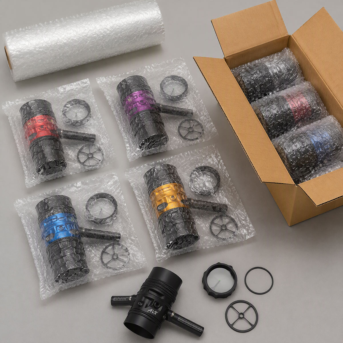 Compound Bow Sight Scope with 6X/8X Lens and Fiber Optic Pin