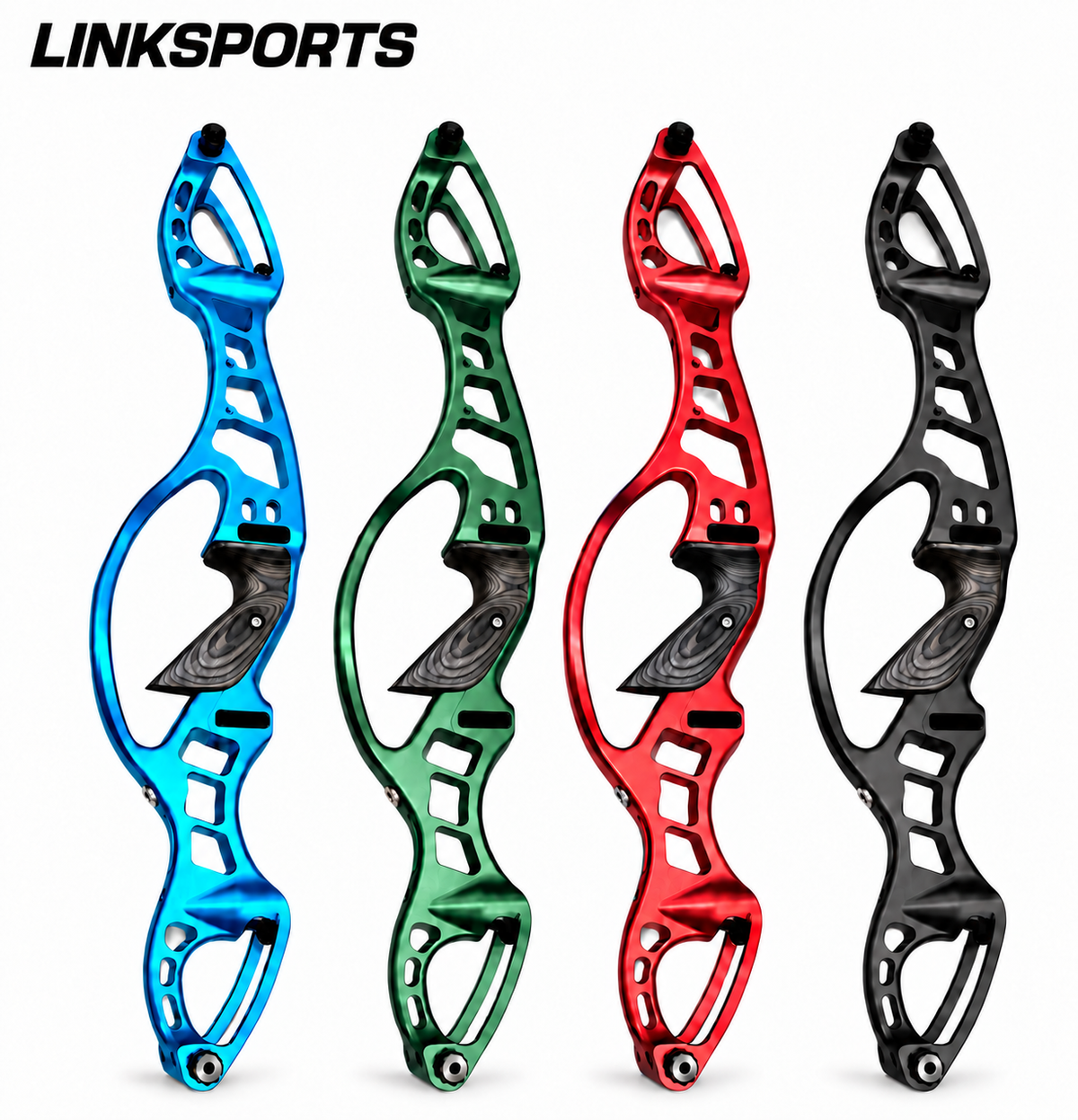 ILF Recurve Bow Riser CNC Aluminum Handle with Ergonomic Grip
