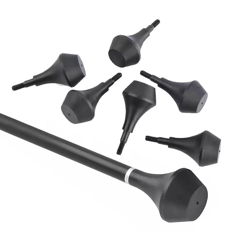 6Pcs Nylon Blunt Arrow Tips 8-32 Threaded Archery Target Practice Points in Multiple Colors
