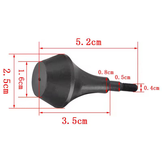 6Pcs Nylon Blunt Arrow Tips 8-32 Threaded Archery Target Practice Points in Multiple Colors