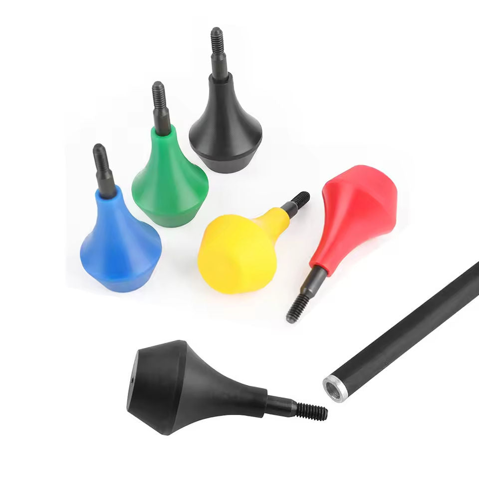 6Pcs Nylon Blunt Arrow Tips 8-32 Threaded Archery Target Practice Points in Multiple Colors