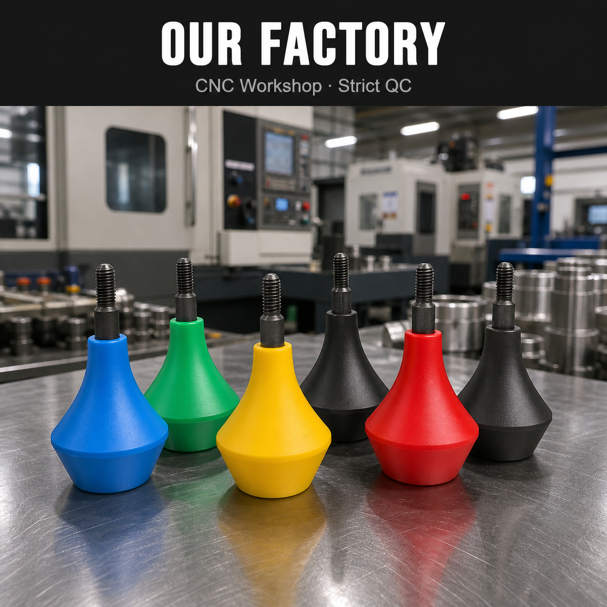 6Pcs Nylon Blunt Arrow Tips 8-32 Threaded Archery Target Practice Points in Multiple Colors