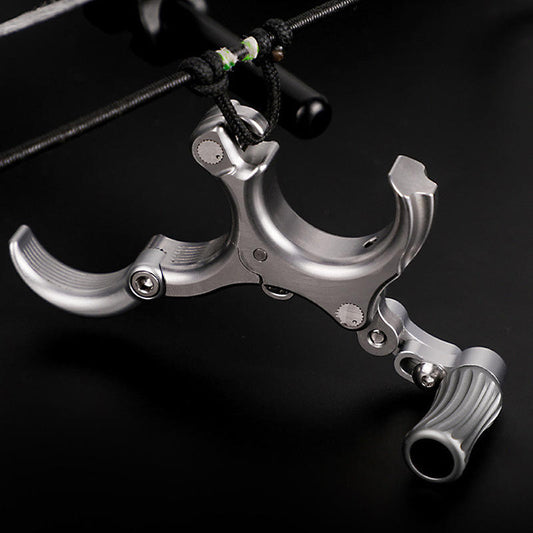 Adjustable Handheld Thumb Release Aid for Compound Bow