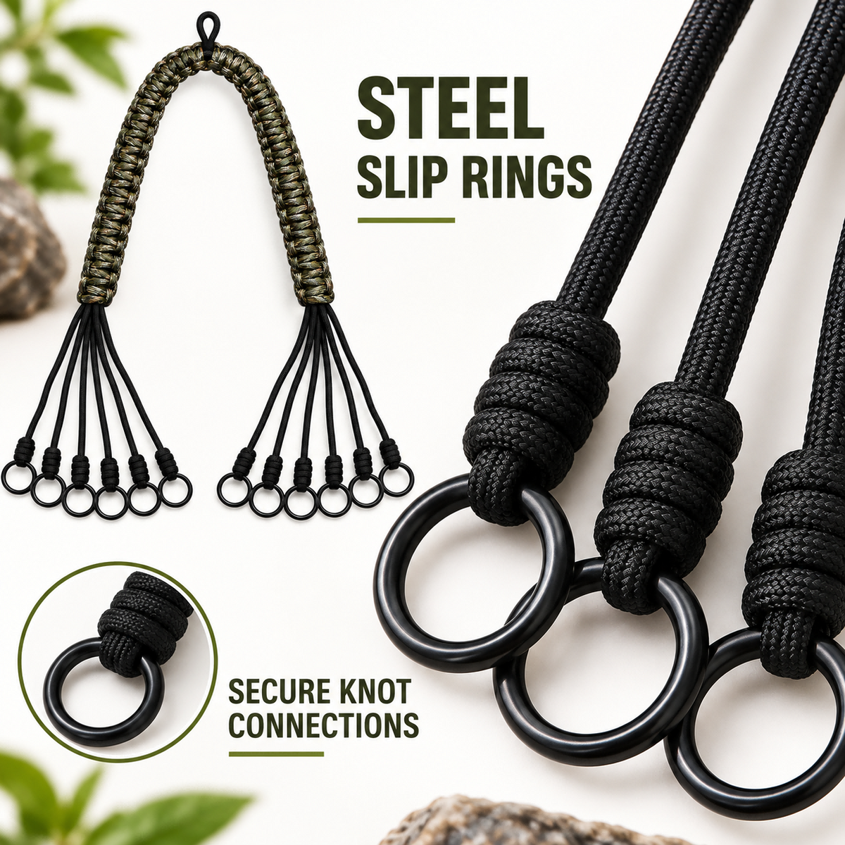 12 Ring Duck Game Carrier Braided Nylon Waterfowl Hunting Strap