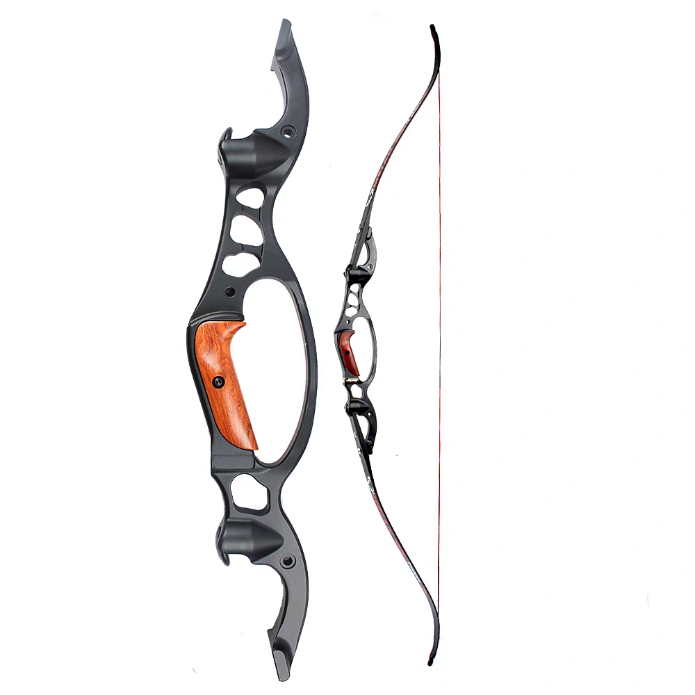 21 Inch Recurve Bow Riser Aluminum Alloy Archery Handle with Ergonomic Grip