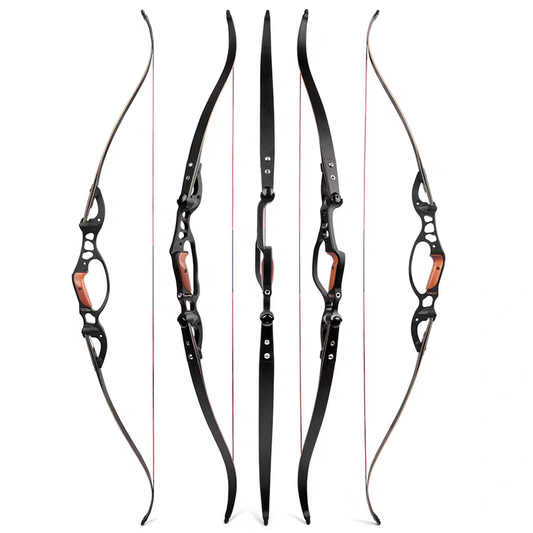 21 Inch Recurve Bow Riser Aluminum Alloy Archery Handle with Ergonomic Grip