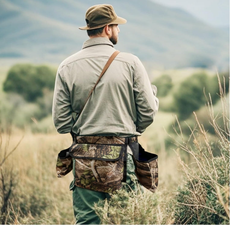 Dove Belt, Field and Game Belt, Shooting Belt, Adjustable, Camo