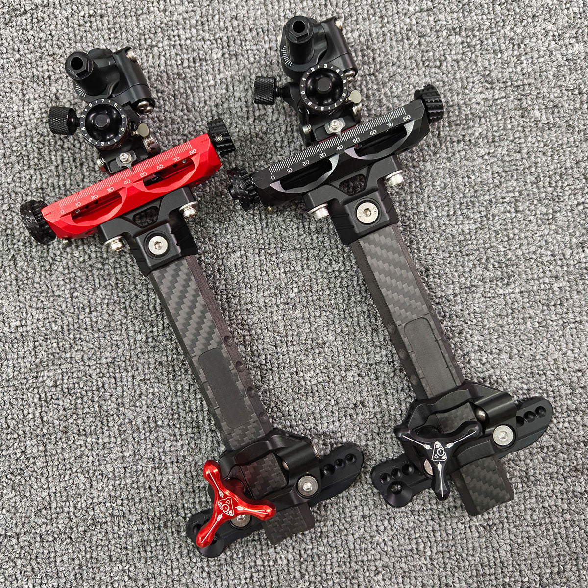 6 Inch Carbon Fiber Compound Bow Sight Micro Adjustable Archery Sight
