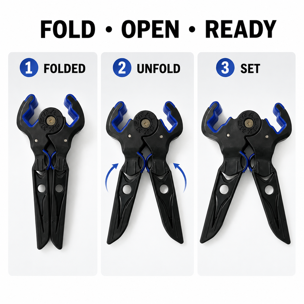 Foldable Compound Bow Stand Lightweight Portable Archery Bow Holder with Protective Pads