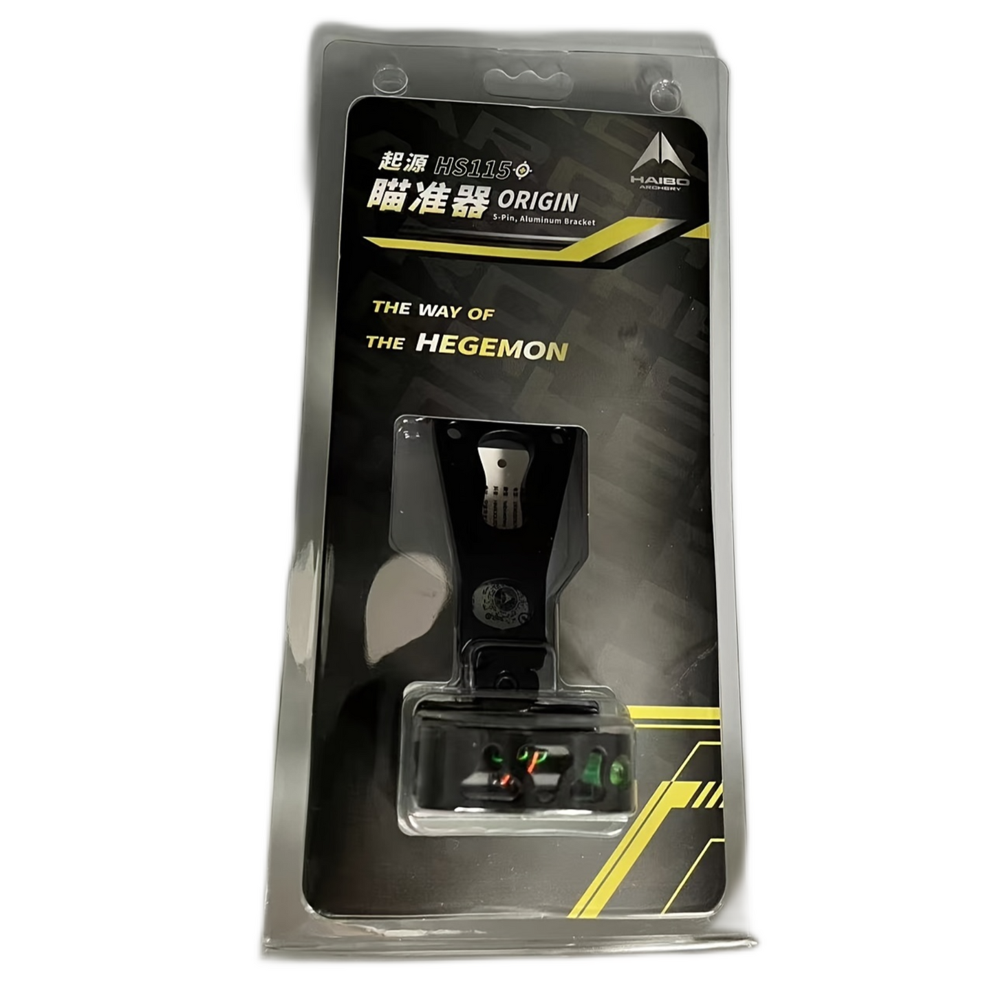 Origin sight 5-Pin metal long rod sight for bow